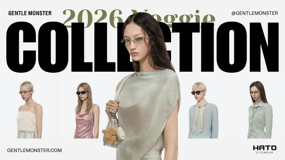 Các mẫu kính nổi bật trong Veggie Collection 2026 Gentle Monster