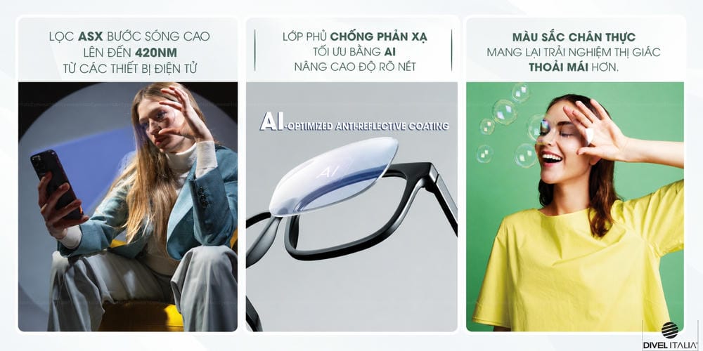Chọn Tròng Theo Độ Cận: Khi Nào Divel Italia Blue Natural Aria Là Lựa Chọn Hợp Lý?