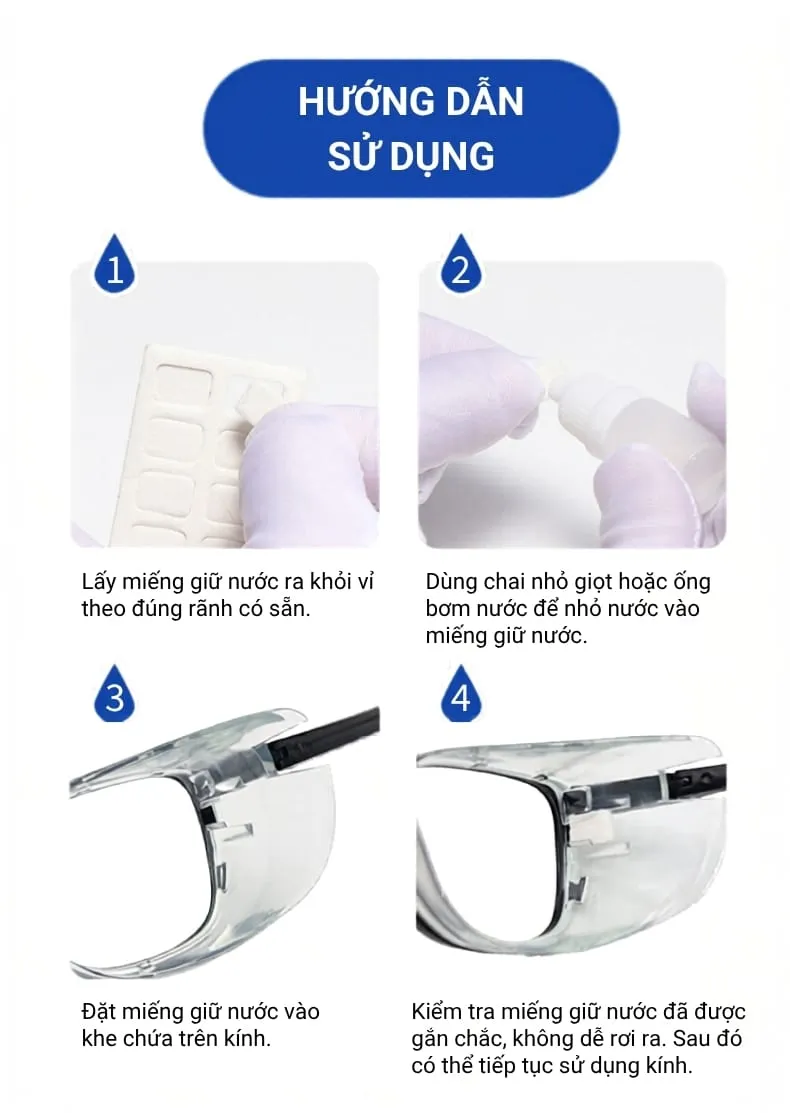 Kính Bảo Hộ Vangood 7777 - Lắp Được Tròng Theo Độ Tùy Chỉnh