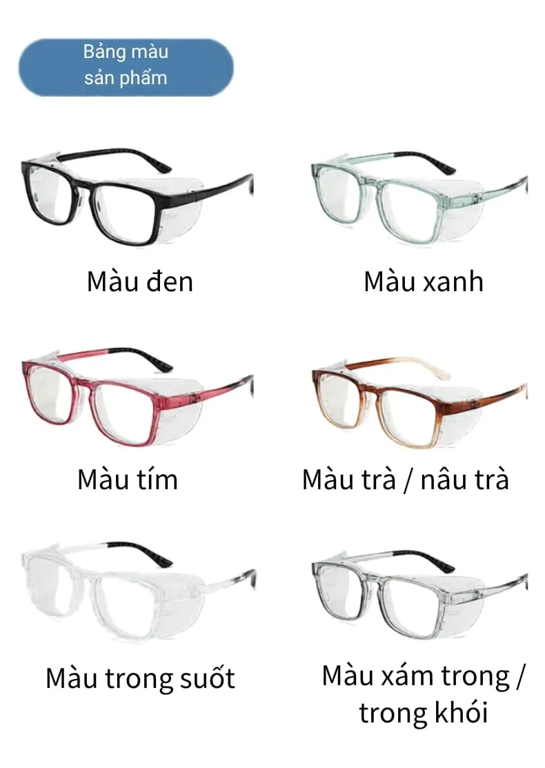 Kính Bảo Hộ Vangood 7777 - Lắp Được Tròng Theo Độ Tùy Chỉnh
