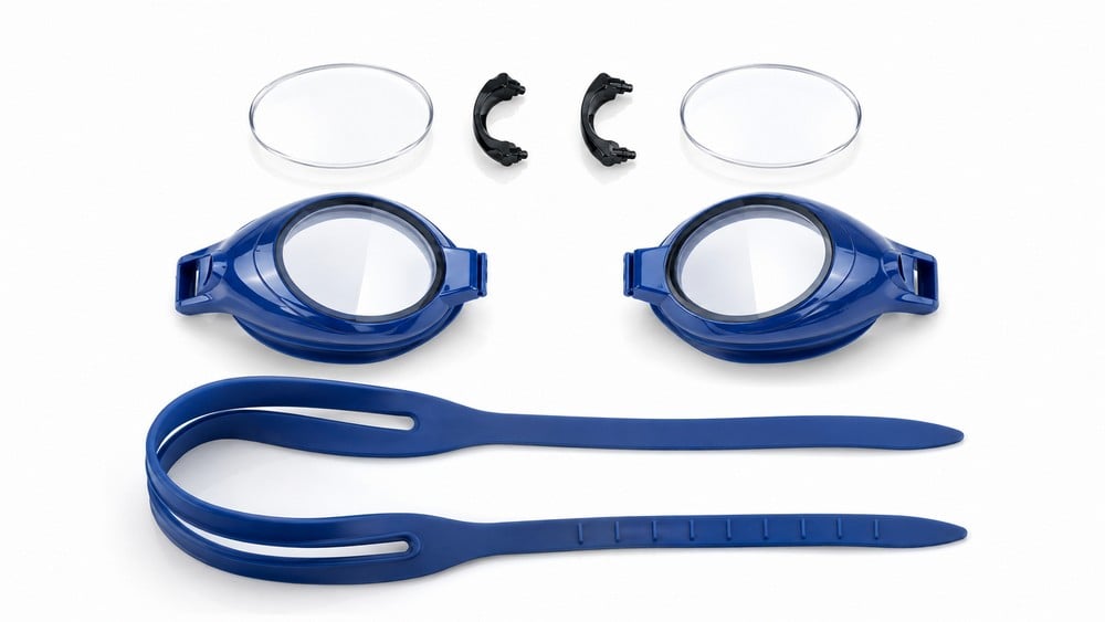 Kính bơi cận viễn loạn tại Hato Eyewear