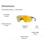 Oakley Cybr Dyno 0OO9513D Kính Mát Thể Thao - Tem Chính Hãng Luxottica