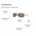 Oakley Square Wire 0OO4075 Kính Mát - Tem Chính Hãng Luxottica