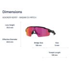 Oakley Radar Ev Pitch 0OO9211 Kính Mát Nửa Khung - Tem Chính Hãng Luxottica