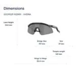 Oakley Hydra 0OO9229 Kính Mát Thể Thao Nửa Khung - Tem Chính Hãng Luxottica