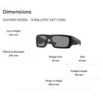 Oakley Si Ballistic Det Cord 0OO9253 Kính Mát - Tem Chính Hãng Luxottica