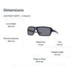 Oakley Cables 0OO9129 Kính Mát - Tem Chính hãng Luxottica