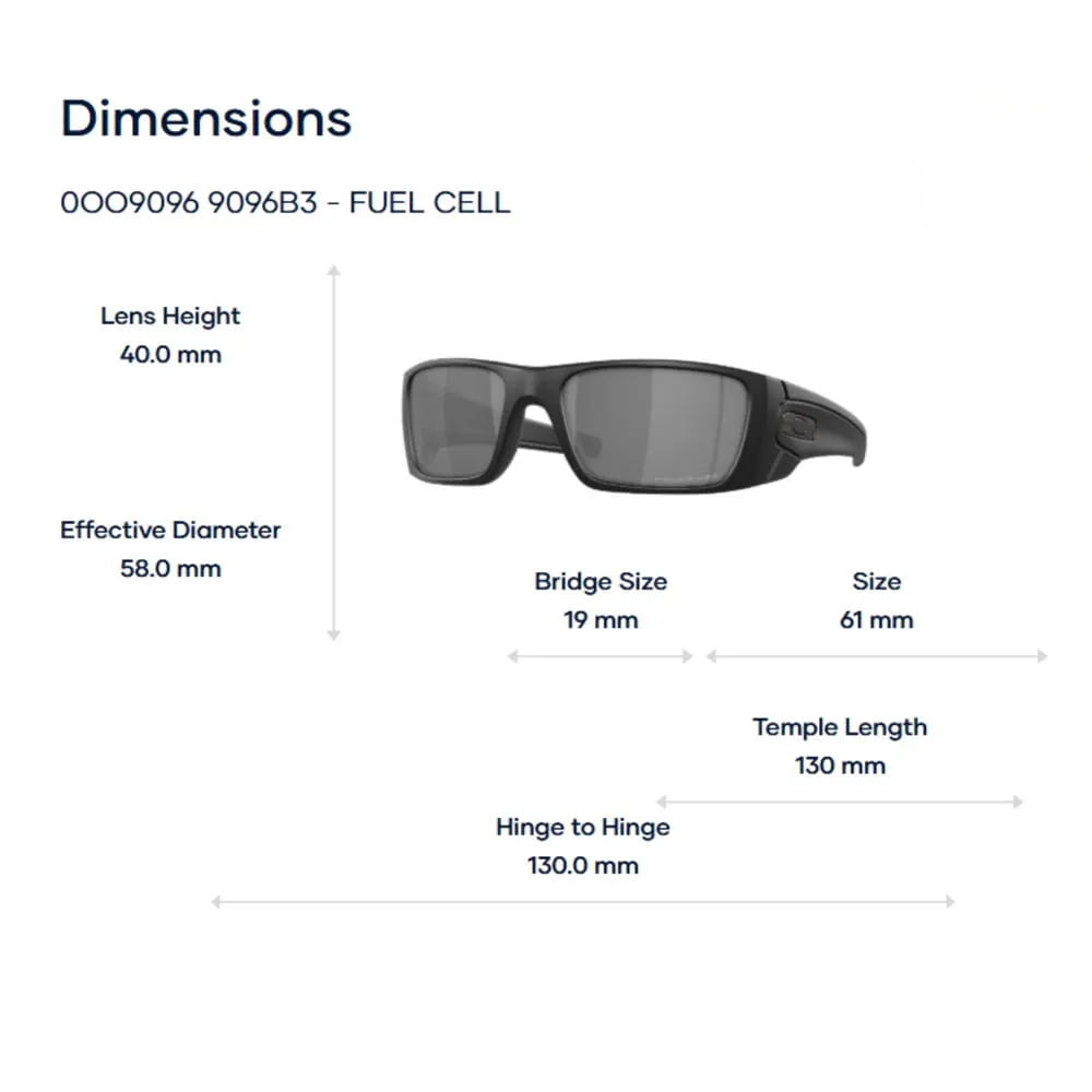Oakley Fuel Cell 0OO9096 Kính Mát - Tem Chính Hãng Luxottica