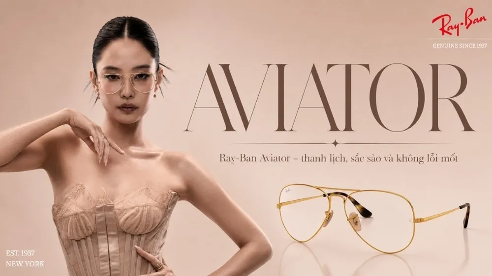 Jennie và Ray-Ban truyền cảm hứng xu hướng kính mát thời trang