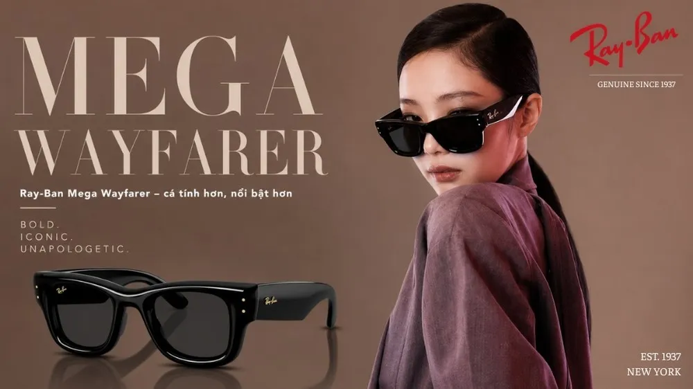 Jennie và Ray-Ban truyền cảm hứng xu hướng kính mát thời trang