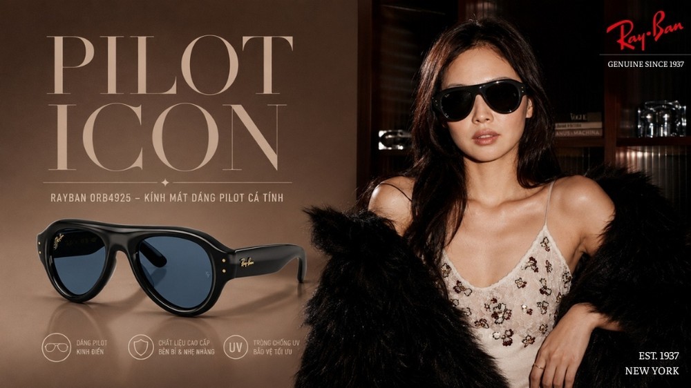 Jennie và Ray-Ban truyền cảm hứng xu hướng kính mát thời trang