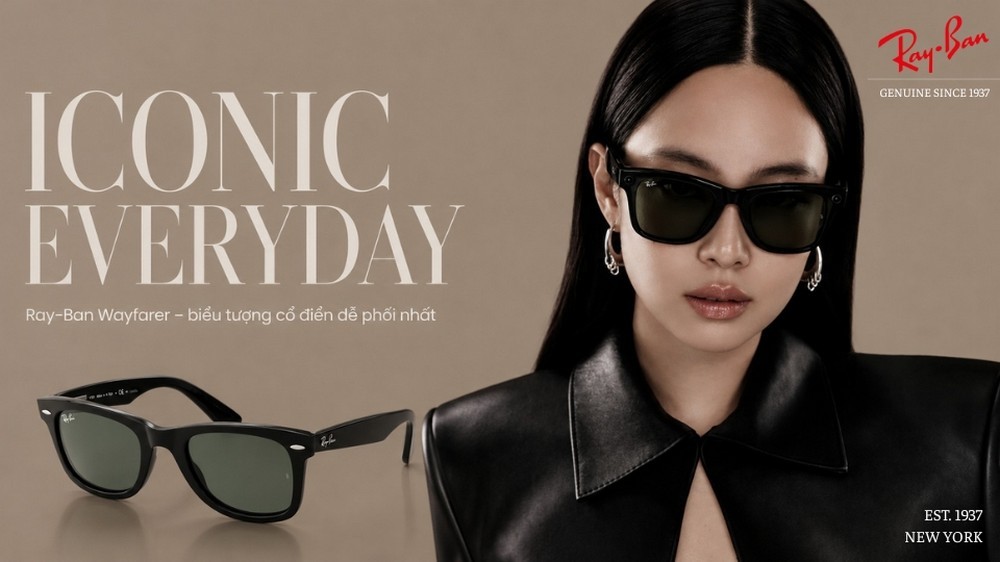 Jennie và Ray-Ban truyền cảm hứng xu hướng kính mát thời trang