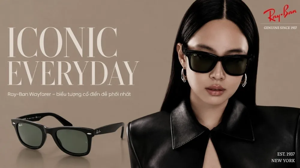 Jennie và Ray-Ban truyền cảm hứng xu hướng kính mát thời trang