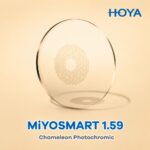 HOYA MiYOSMART 1.59 Chameleon Photochromic Tròng Kính Đổi Màu Kiểm Soát Cận Thị Trẻ Em - Chính Hãng