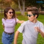 HOYA MiYOSMART 1.59 Chameleon Photochromic Tròng Kính Đổi Màu Kiểm Soát Cận Thị Trẻ Em - Chính Hãng
