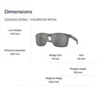 Oakely Holbrook Metal 0OO4123 Kính Mát - Tem Chính Hãng Luxottica