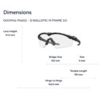 Oakley Si Ballistic M Frame 3.0 0OO9146 Kính Mát Thể Thao Nửa Khung - Tem Chính Hãng Luxottica
