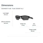 Oakley Flak jacket xlj 0OO9009 Kính Mát Thể Thao Nửa Khung - Tem Chính Hãng Luxottica