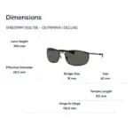 Ray-Ban x Disney Olympian i Deluxe 0RB3119M Kính Mát – Tem Chính Hãng Luxottica