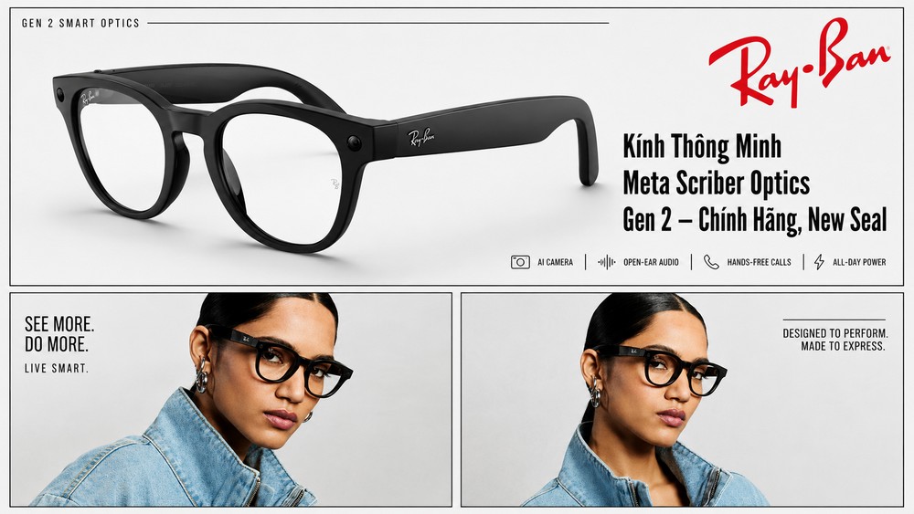 Ray-Ban Meta a Scriber Optics gen 2