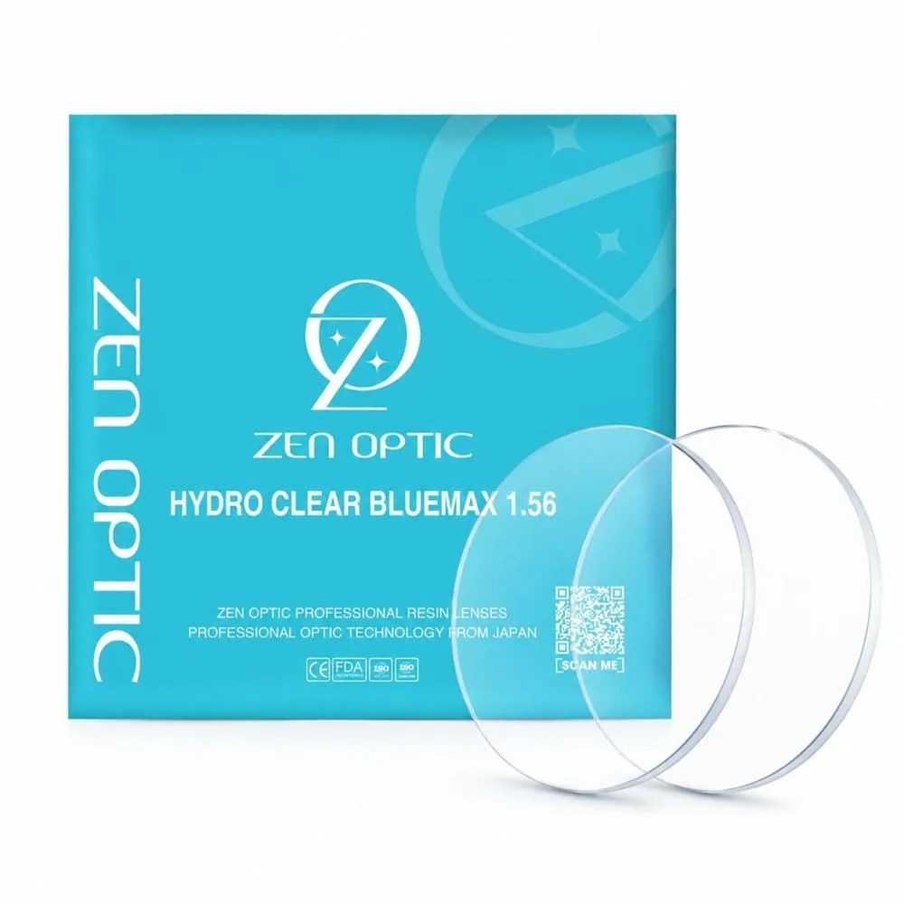 Tròng Kính Chống Ánh Sáng Xanh Zen Optic Bluemax 1.56 - Chính Hãng