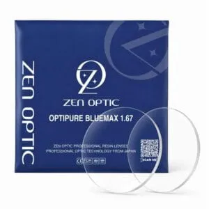 Zen Optic Bluemax 1.67 Tròng Kính Chống Ánh Sáng Xanh