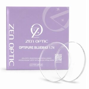 Tròng Kính Chống Ánh Sáng Xanh Zen Optic Bluemax 1.74 - Chính Hãng