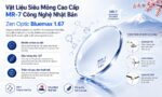 Tròng Kính Chống Ánh Sáng Xanh Zen Optic Double ASPH Pro BlueMax 1.67 - Chính Hãng