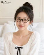 ExFash EF35451 Gọng kính Oval - Tem Chính Hãng 101 - Ảnh 3