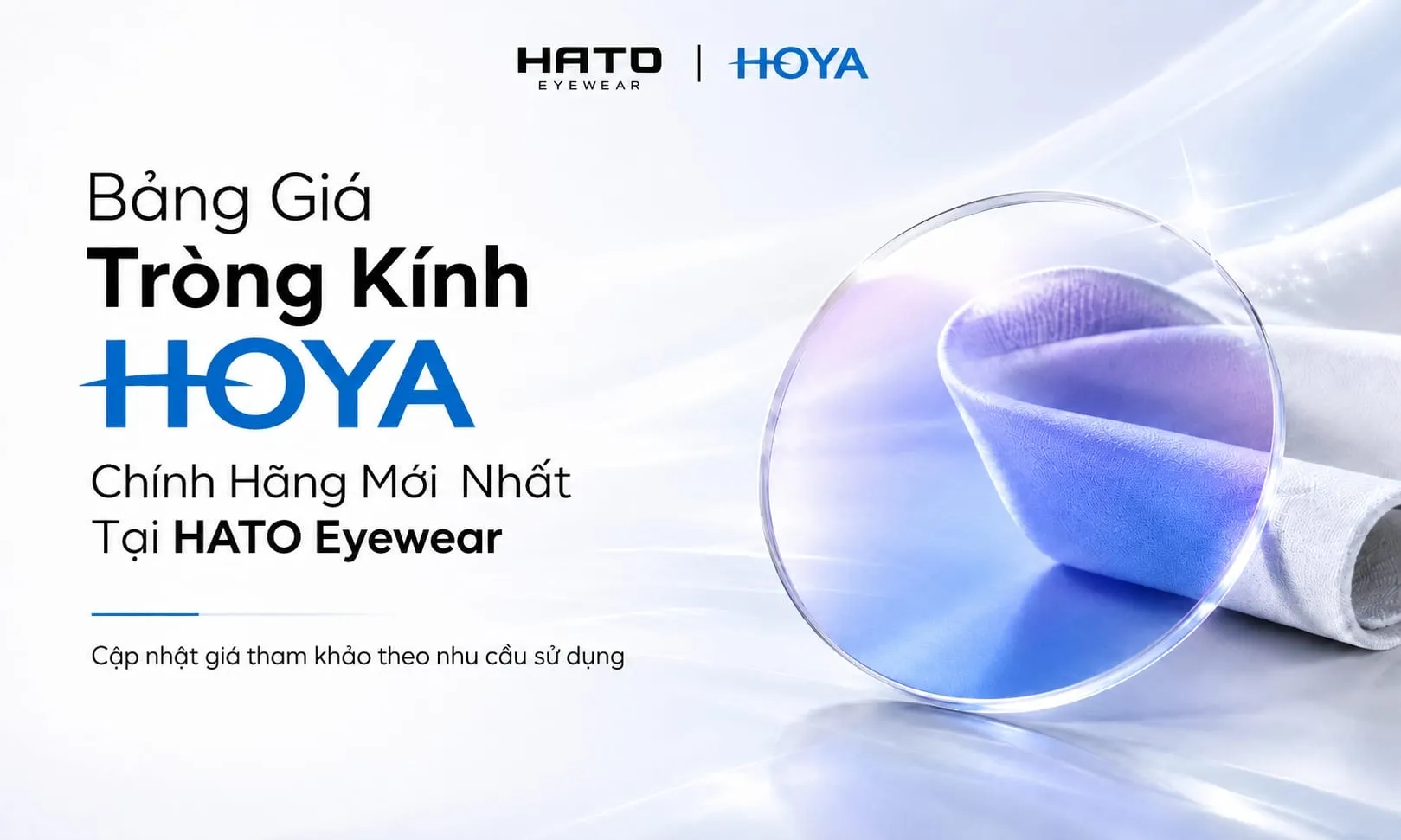 Bảng Giá Tròng Kính HOYA Chính Hãng Mới Nhất Tại HATO Eyewear