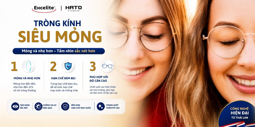Các Dòng Tròng Kính Excelite Thái Lan Chính Hãng Được Ưa Chuộng Nhất Hiện Nay