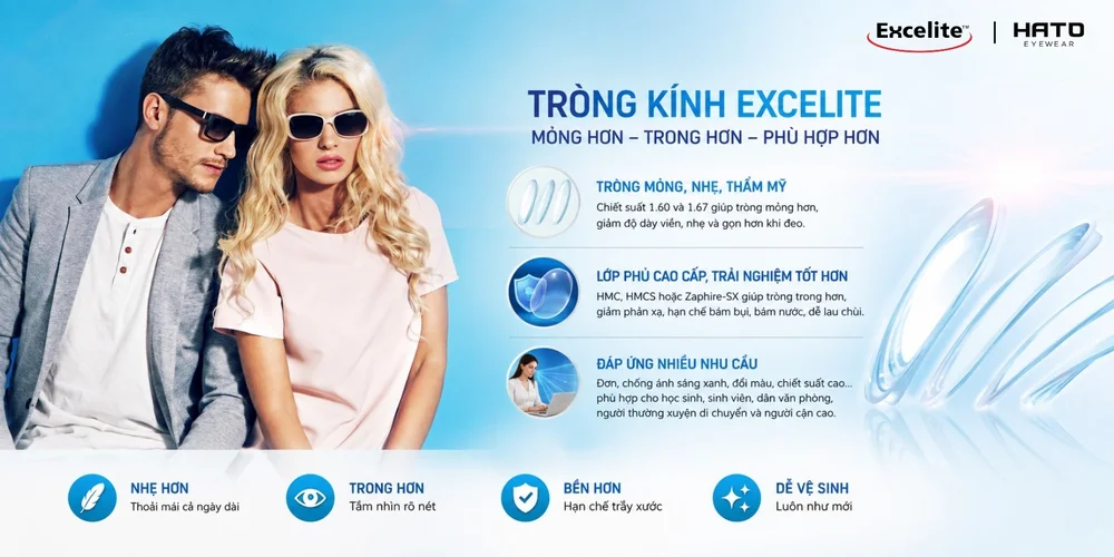 Các Dòng Tròng Kính Excelite Thái Lan Chính Hãng Được Ưa Chuộng Nhất Hiện Nay
