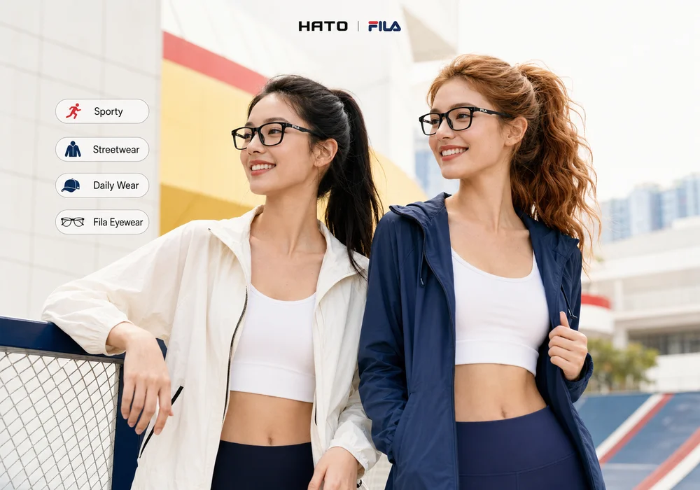 Gợi ý chọn kính thể thao Fila phong cách streetwear trẻ trung, năng động, dễ phối đồ tại Hato Eyewear.