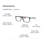 Ray-Ban 0RX8908 Gọng Kính - Tem Chính Hãng Luxottica