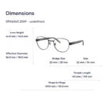 Gọng Kính Ray-Ban 0RX6543 - Tem Chính Hãng Luxottica