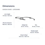 Oakley Liteboard 0OX3141 Gọng Kính Nửa Khung - Tem Chính Hãng Luxottica