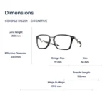 Oakley Cognitive 0OX8162 Gọng Kính Thể Thao – Tem Chính Hãng Luxottica