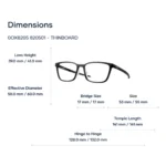 Oakley Thinboard 0OX8205 Gọng Kính – Tem Chính Hãng Luxottica