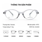 Soulaia V972 Gọng Kính Oval - Bản Đẹp Nhất