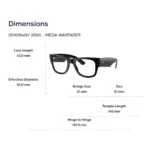 Ray-BanRay-Ban Mega Wayfarer 0RX0840V Gọng Kính - Tem Chính Hãng Luxottica