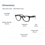 Ray-Ban Wayfarer Ease 0RX4340V Gọng Kính - Tem Chính Hãng Luxottica