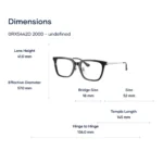 Ray-Ban 0RX5442D Gọng Kính - Tem Chính Hãng Luxottica