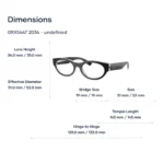 Gọng Kính Ray-Ban 0RX5447 - Tem Chính Hãng Luxottica