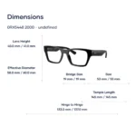 Ray-Ban 0RX5448 Gọng Kính - Tem Chính Hãng Luxottica