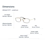 Ray-Ban 0RX6647 Gọng Kính - Tem Chính Hãng Luxottica