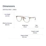 Ray-Ban Erika 0RX7046 Gọng Kính - Tem Chính Hãng Luxottica
