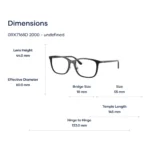 Ray-Ban 0RX7168D Gọng Kính -Tem Chính Hãng Luxottica