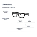 Ray-Ban Joseph 0RX7683V Gọng Kính - Tem Chính Hãng Luxottica