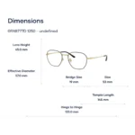 Ray-Ban 0RX8777D Gọng Kính Titanium - Tem Chính Hãng Luxottica