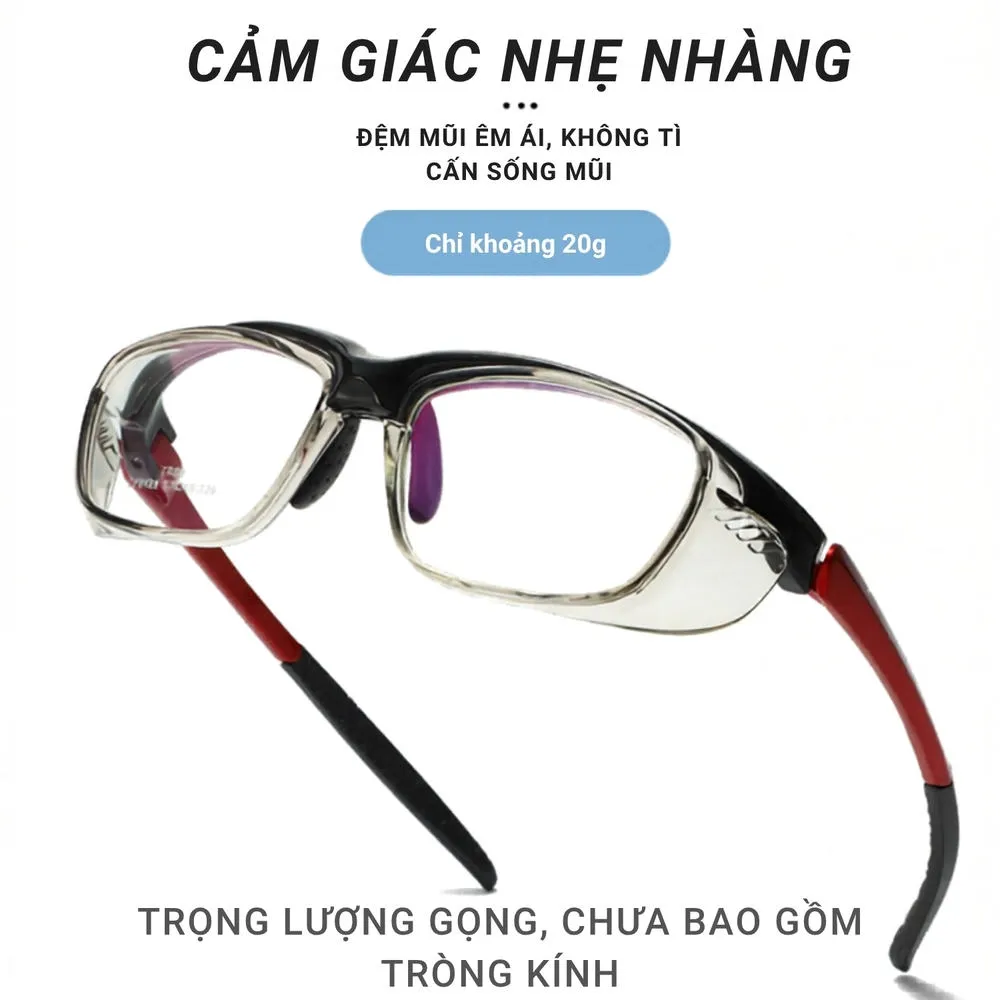 Kính Bảo Hộ Vangood 8182 – Lắp Được Tròng Theo Độ Tùy Chỉnh
